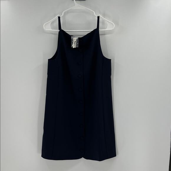 Madewell Dresses & Skirts - Madewell Women's High-Neck Sleeveless Vest Mini Dress - Dark Indigo - 2 - NWT